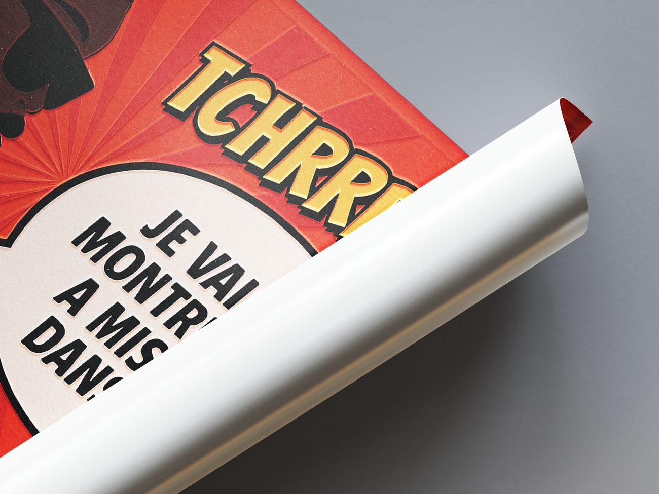 Image front Affiche Murale-La go Antou