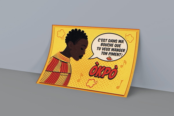 Image front Affiche Murale-Hadja