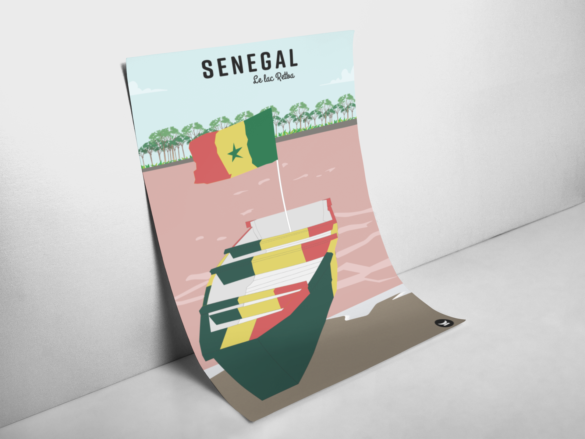 Image front Affiche Murale – Mali – Ségou 
