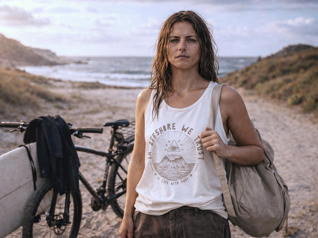 ORGANIC FLOWY TANK WOMAN [IN OFFSHORE WE TRUST]