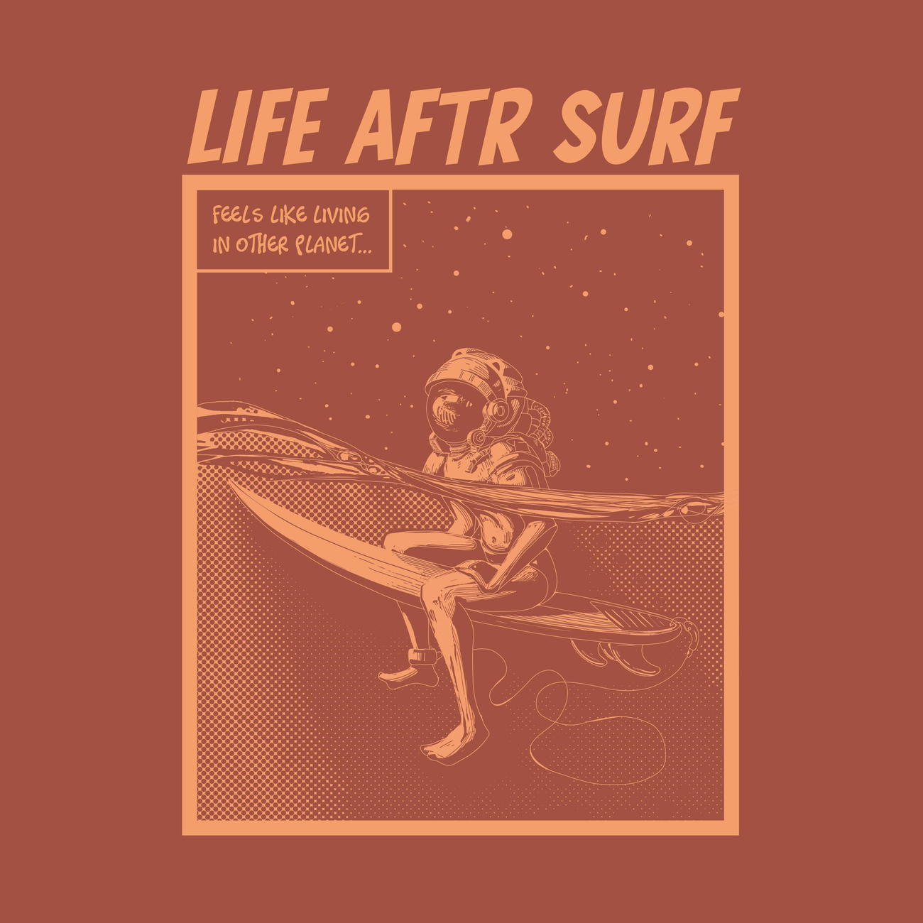 OVERSIZE HOODIE [LIKE OTHER PLANET] - Image