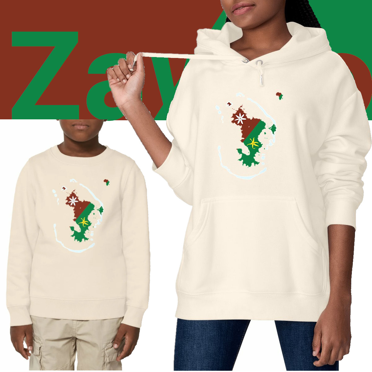 Sweat Coton Bio - Zawamaore