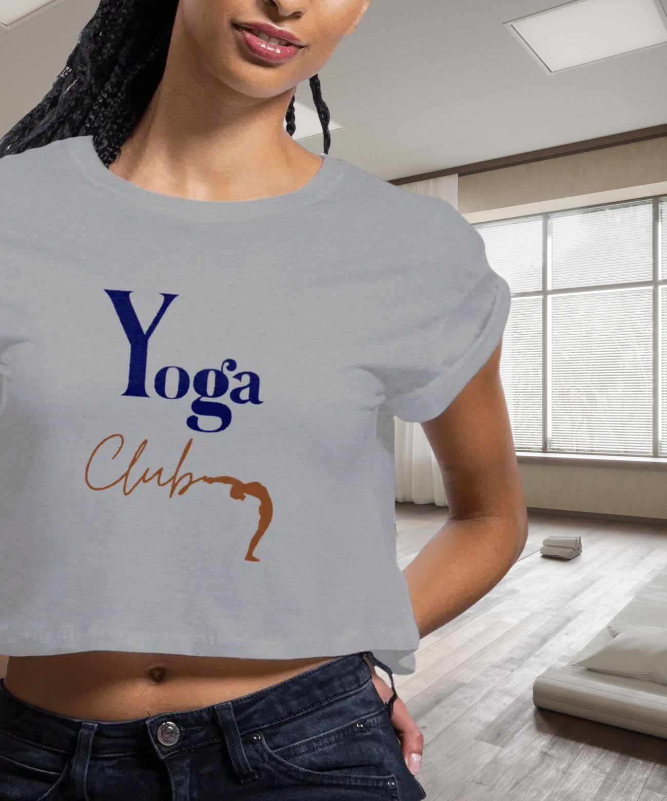 Image front Yoga club crop TOP