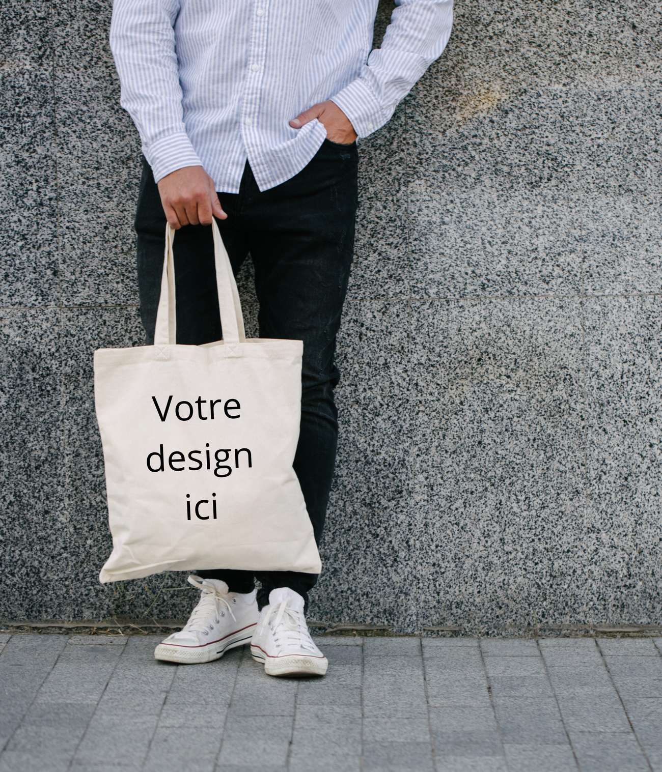 Image front Tote bag personnalisé