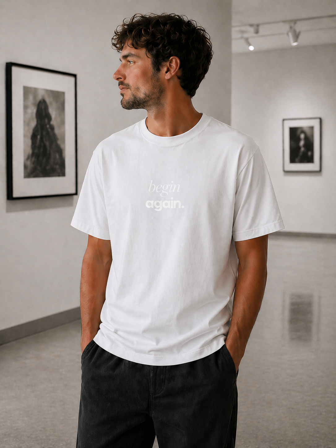 Edition #2 begin again. Unisex T-Shirt - Image