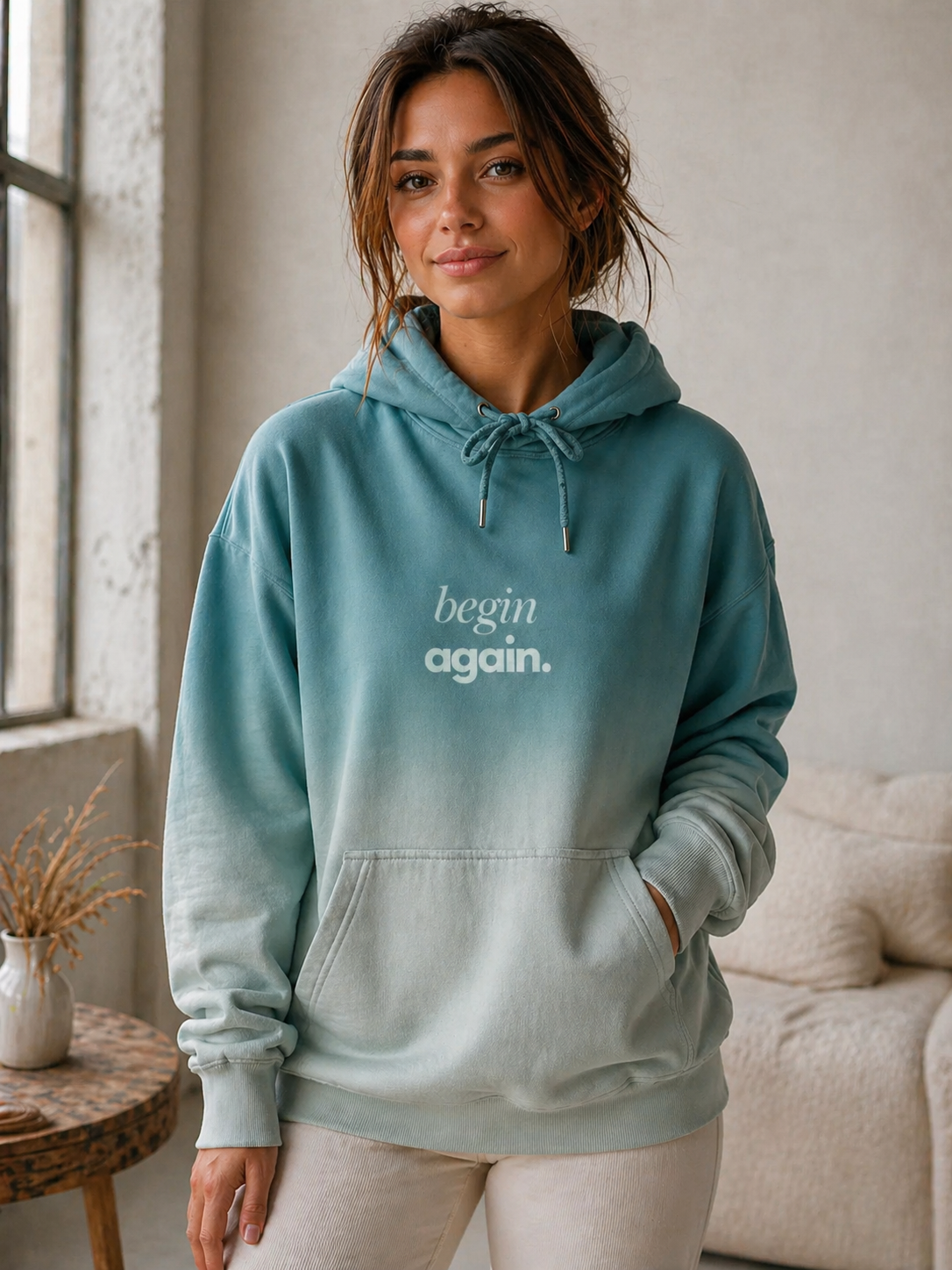 Edition #2 begin again. Oversized Hoodie