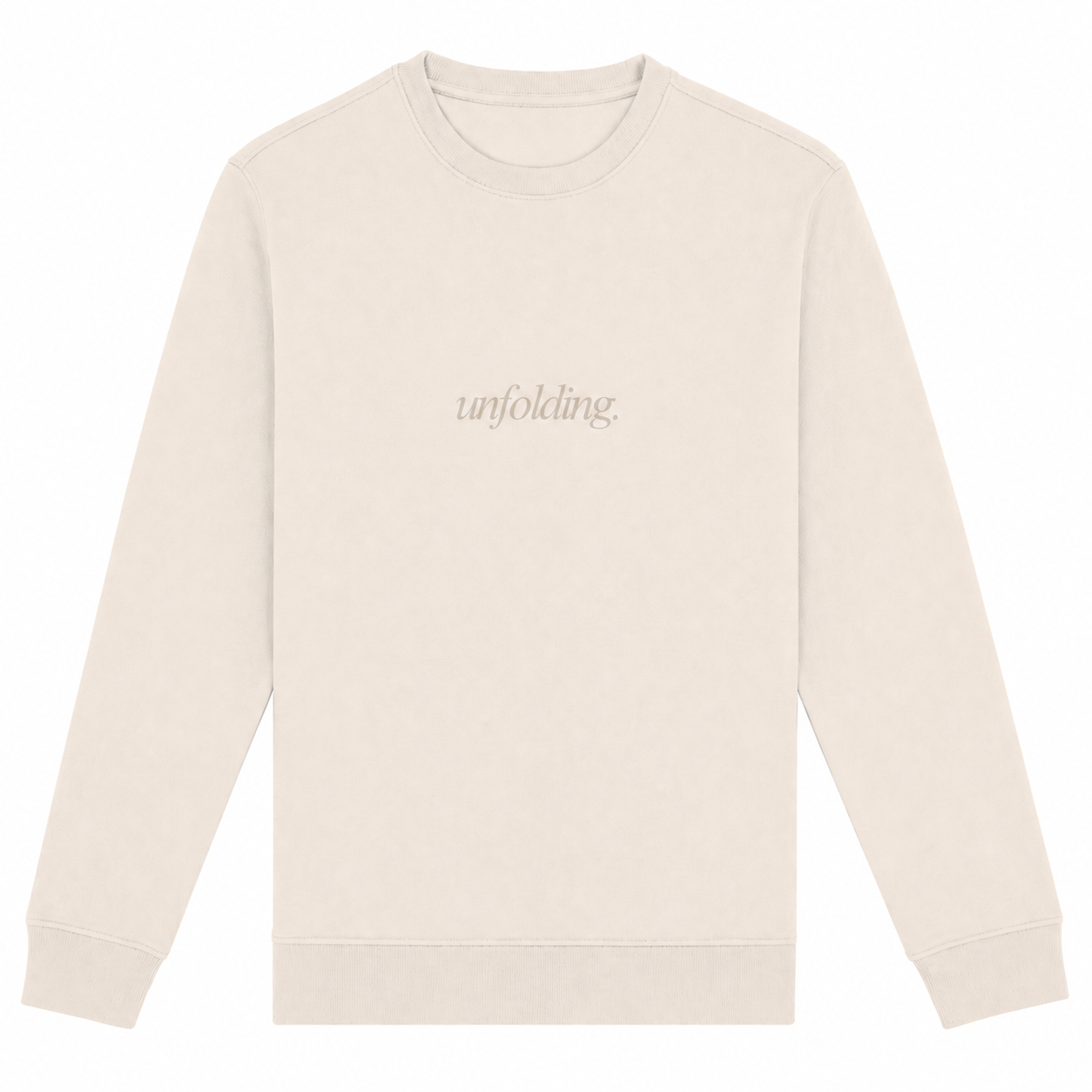 Edition #1 unfolding. Unisex Sweatshirt