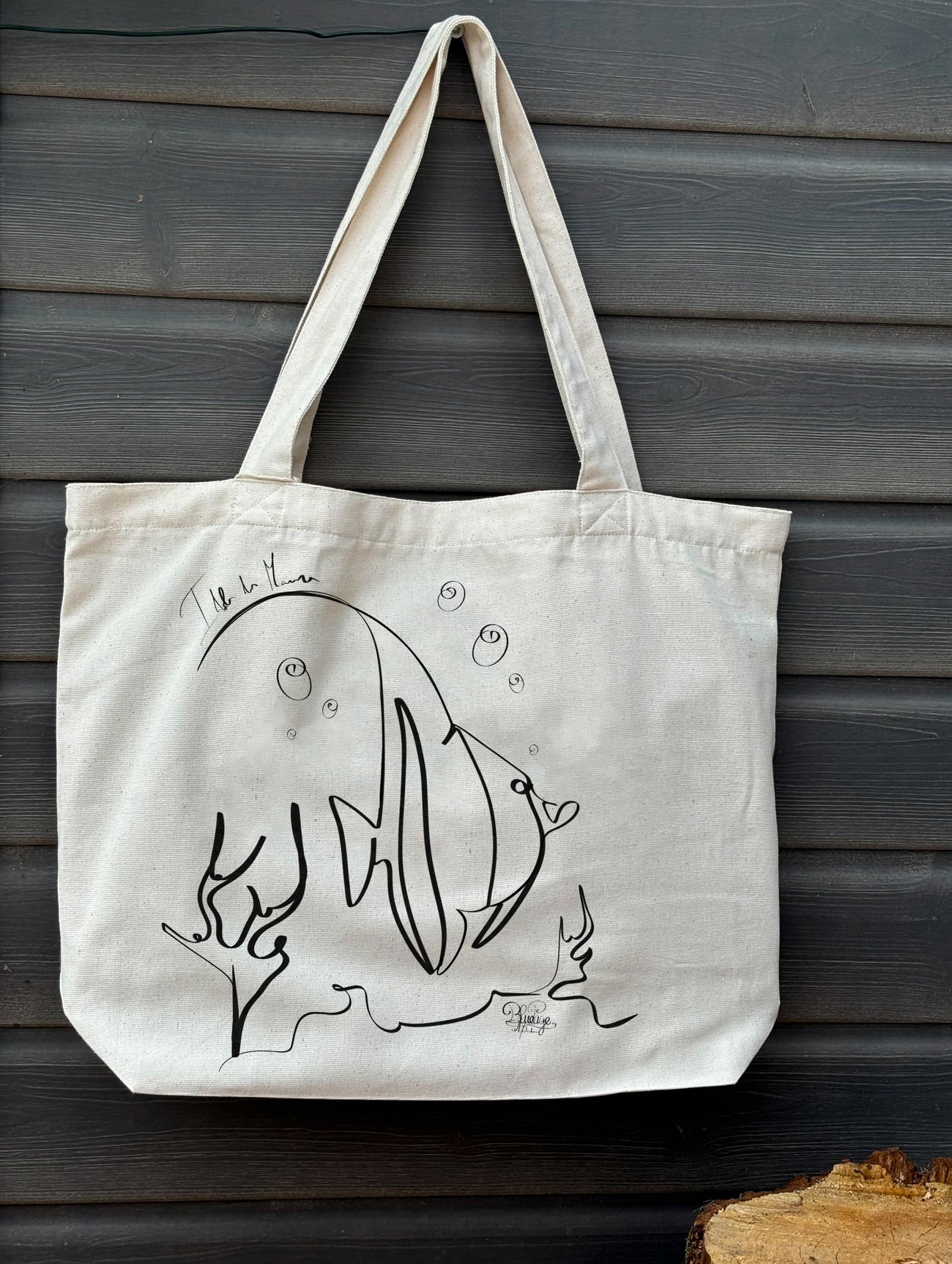 Image front Grand Tote bag idole des maure