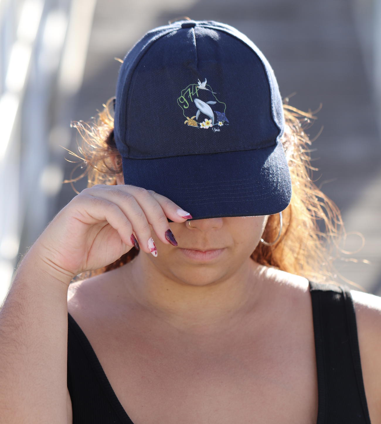 Image front Casquette recyclée - Zanimo péi 974