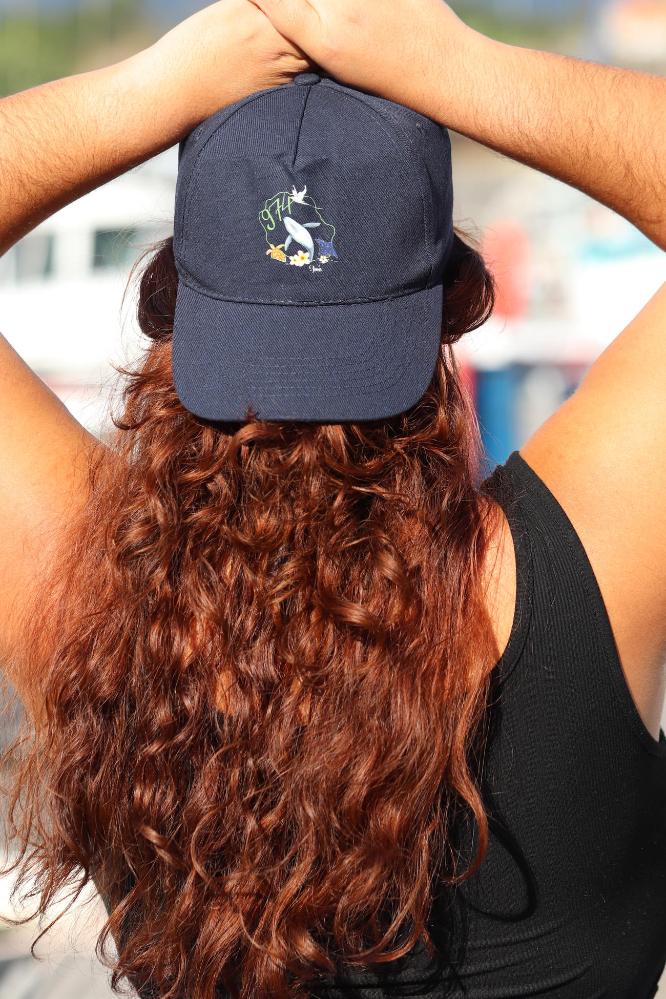 Image back Casquette recyclée - Zanimo péi 974