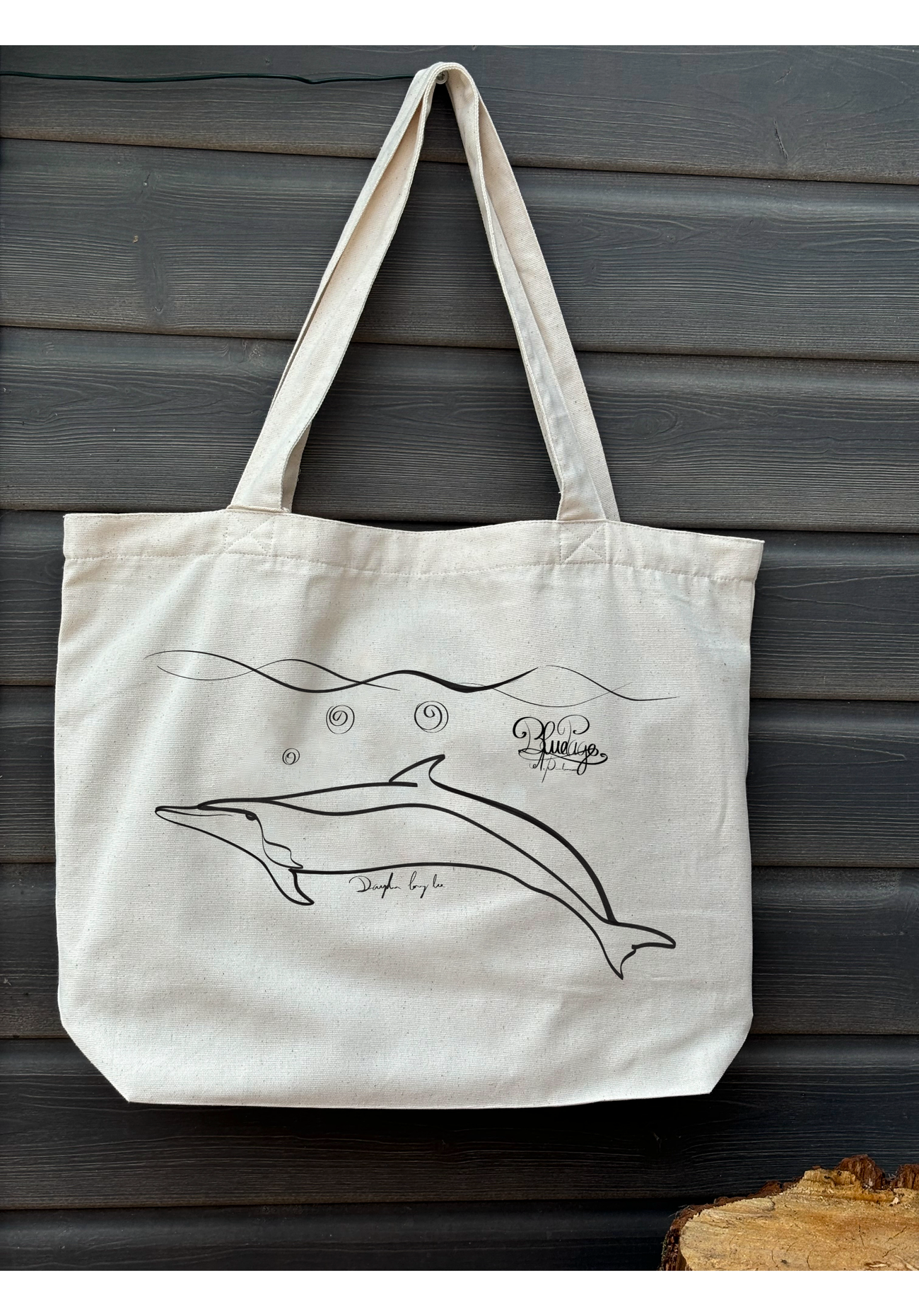 Image front Grand Tote bag, dauphin long bac style OneLine 