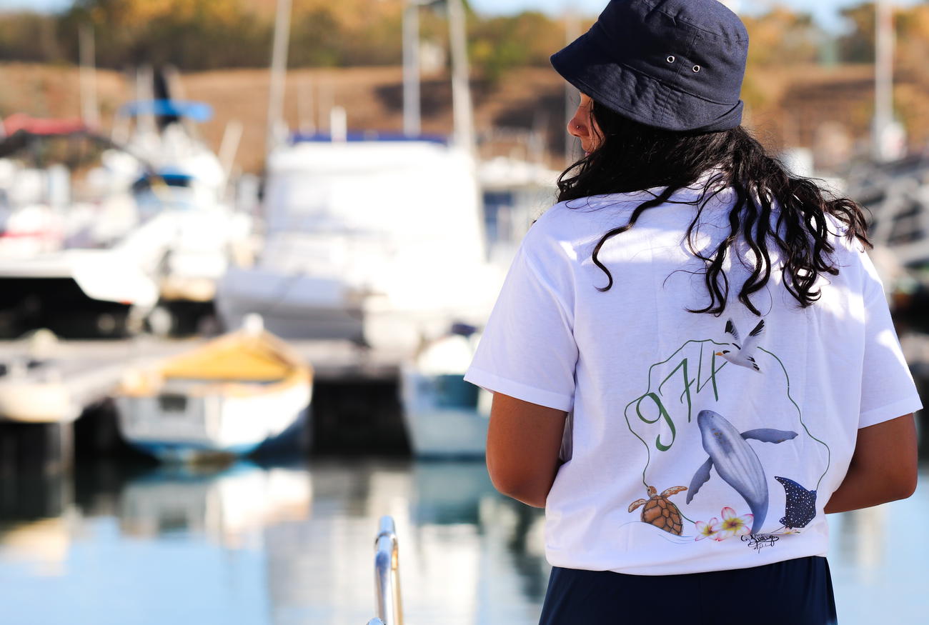 Image back T-shirt- Zanimo péi 974