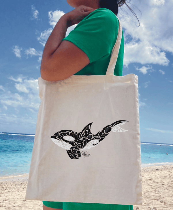 Image front Tote bag orques 