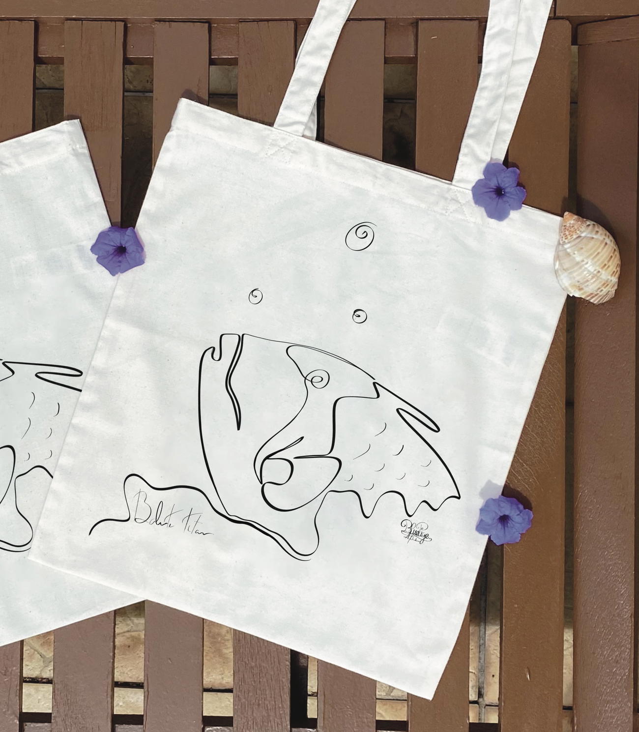 Image front Tote bag léger baliste titan 