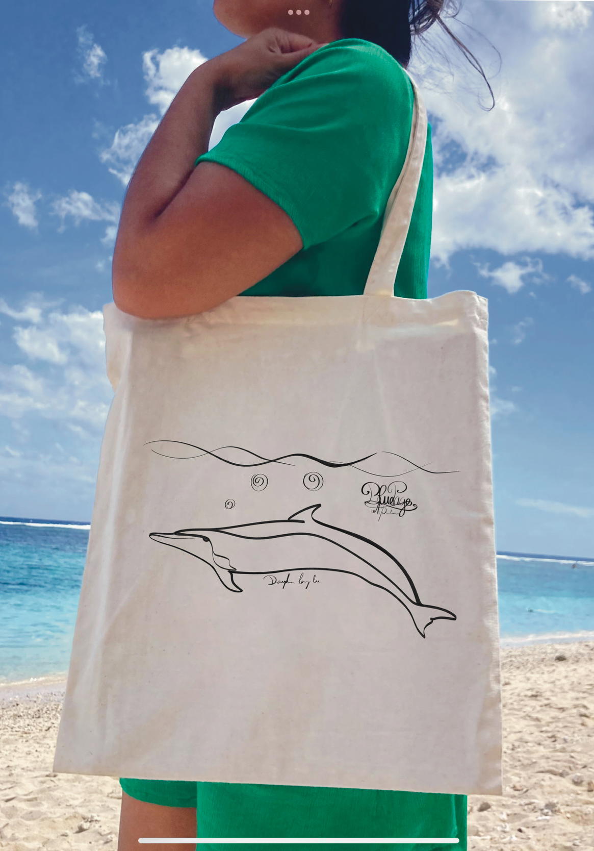 Image front Tote bag dauphin long bec style OneLine