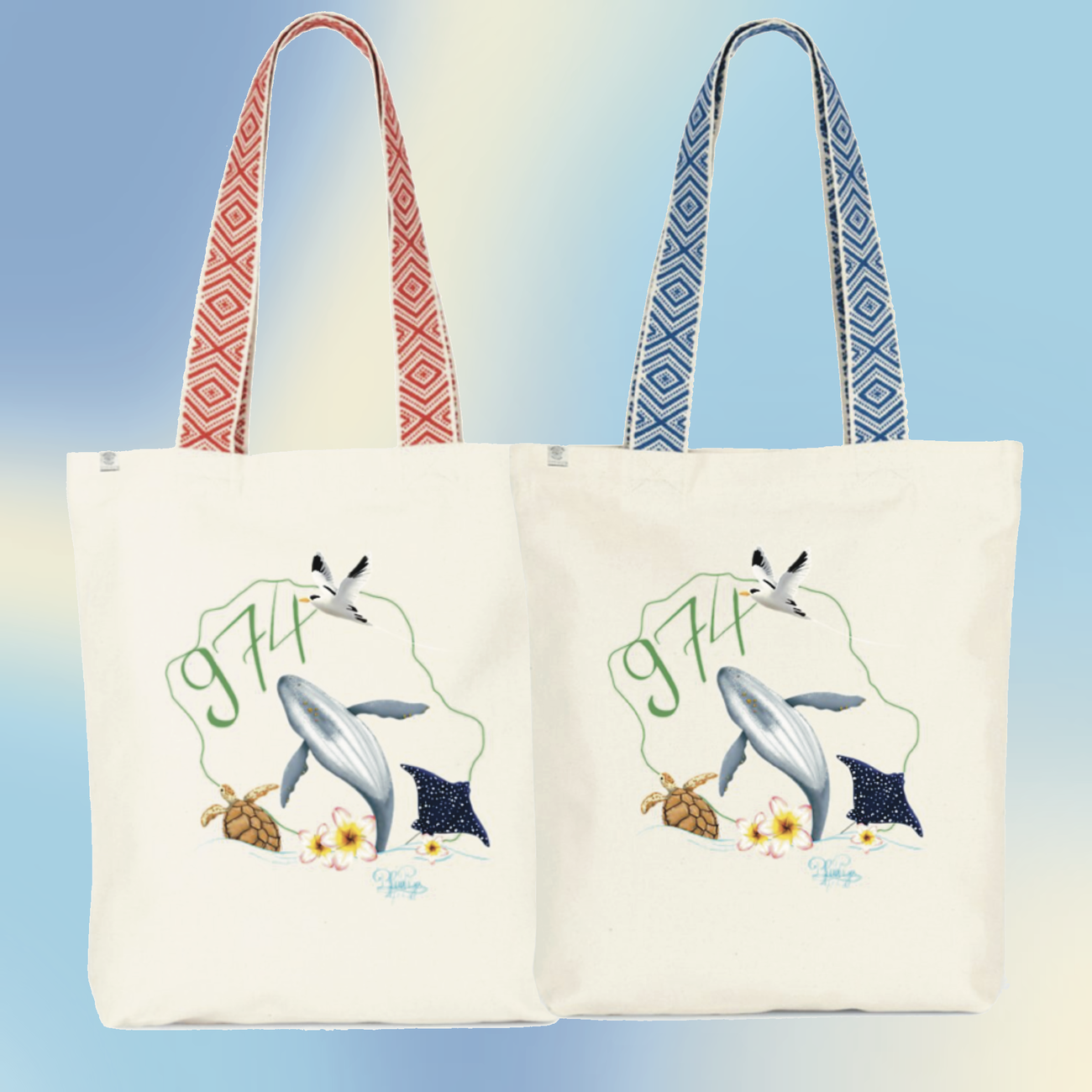 Image front Tote bag ethnique- Zanimo péi 
