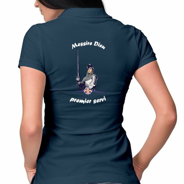 Image front Polo Femme _ Messire Dieu_2