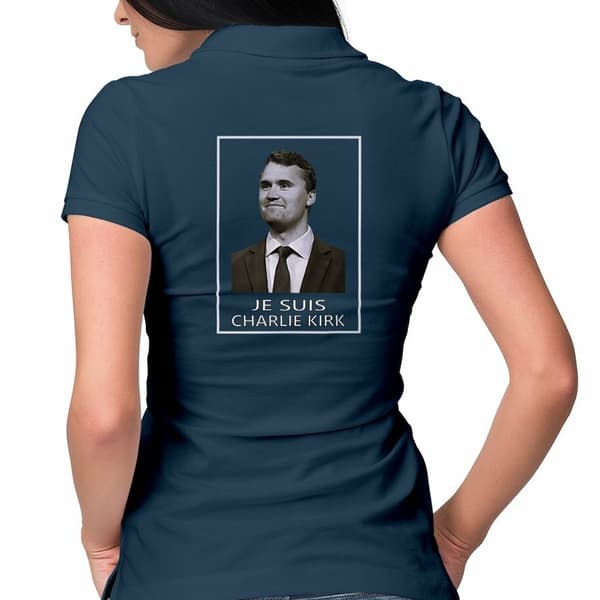 Image front Polo Femme _ Charlie Kirk_3