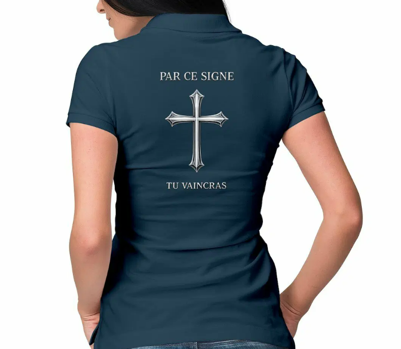 Image front Polo Femme _ Par ce signe