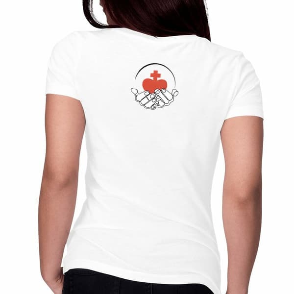 Image front T-shirt Femme _ Sacré Coeur_dos