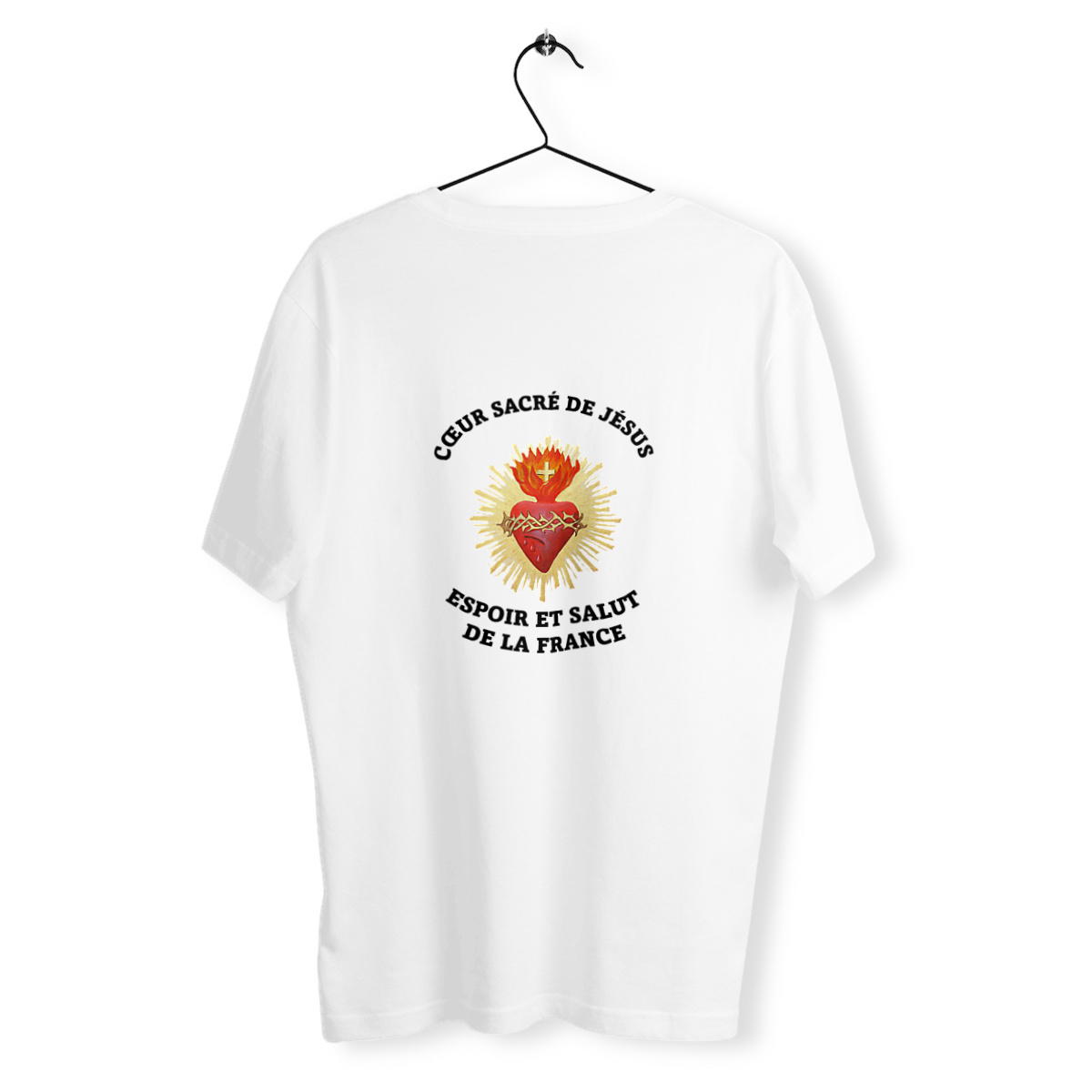 Image front T-shirt _ Cœur Sacré de Jésus_dos