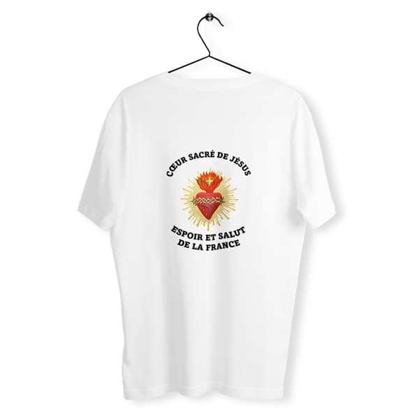 Image front T-shirt _ Cœur Sacré de Jésus_dos