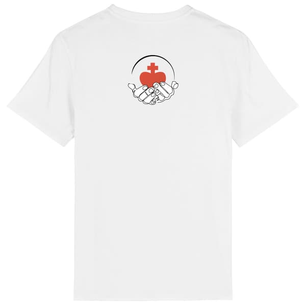 Image front T-shirt Homme _ Sacré Coeur _ dos