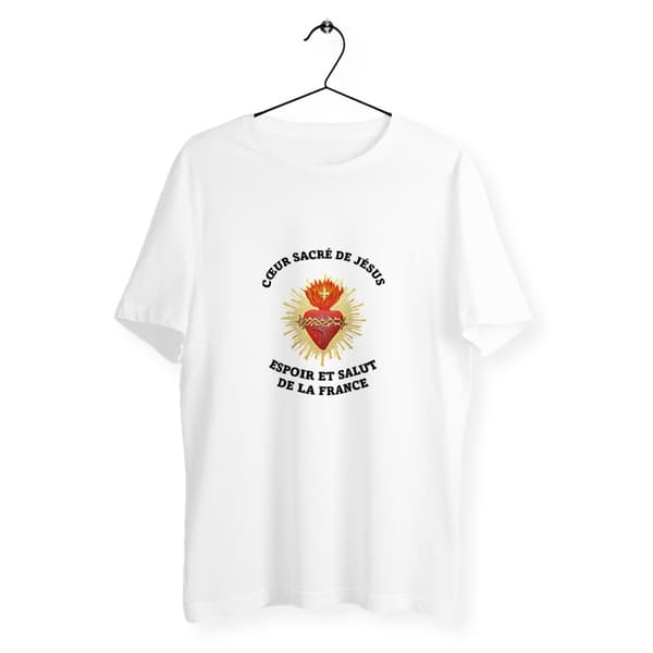 Image front T-shirt _ Cœur Sacré de Jésus