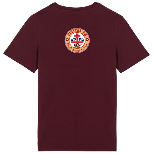 Image front T-shirt Homme _ GB ocre _ dos