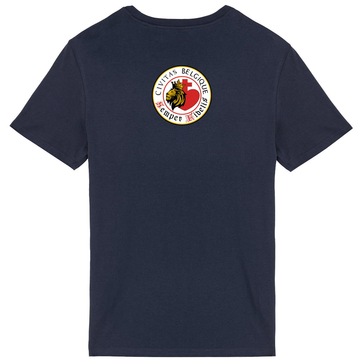 Image front T-shirt Homme _ Belgique _ dos