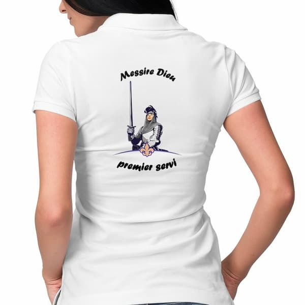Image front Polo Femme _ Messire Dieu