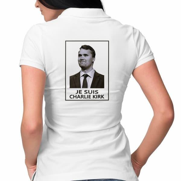 Image front Polo Femme _ Charlie Kirk_2