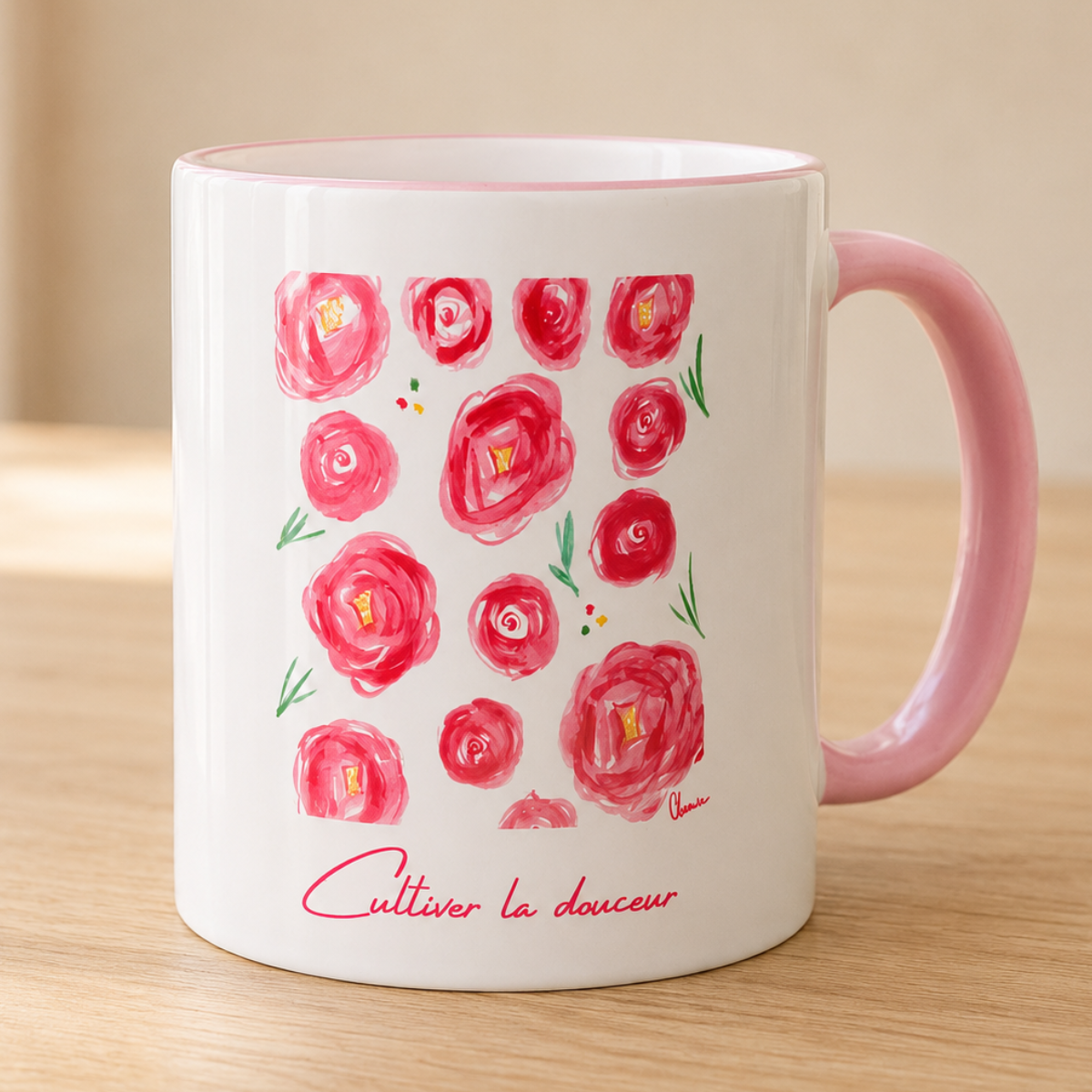 Mug en céramique - Cultiver la douceur