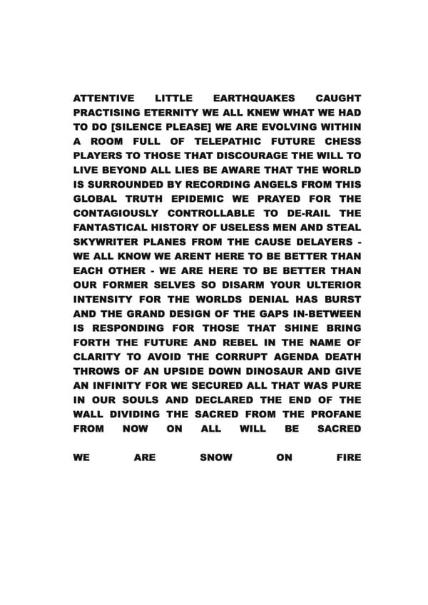 practising eternity wrd vrsn