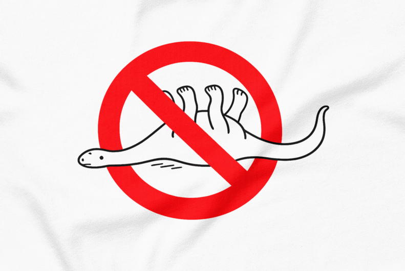 be gone all upside down dinosaurs