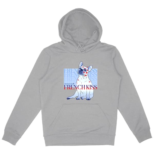 Image front Hoodie French Kiss - Bouledogue Français