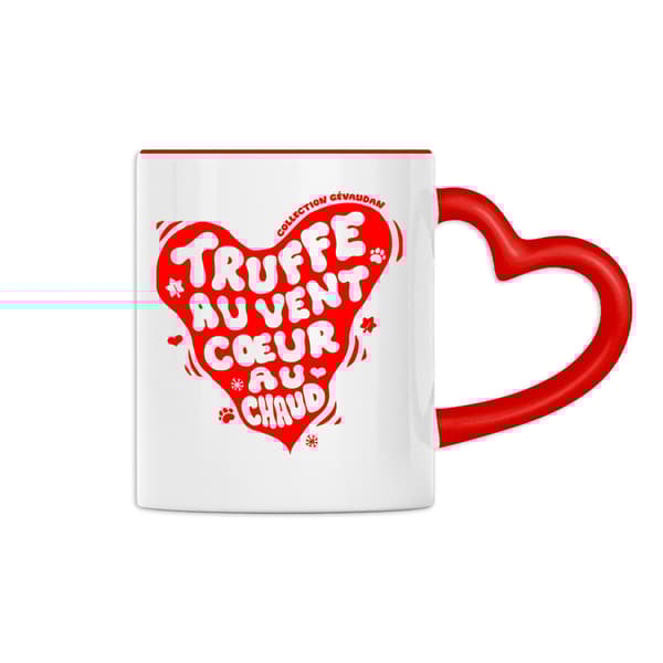 Image front Mug Love Truffe au Vent Cœur au Chaud