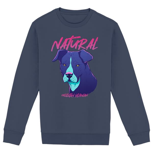Image front Sweatshirt Natural Amstaff
