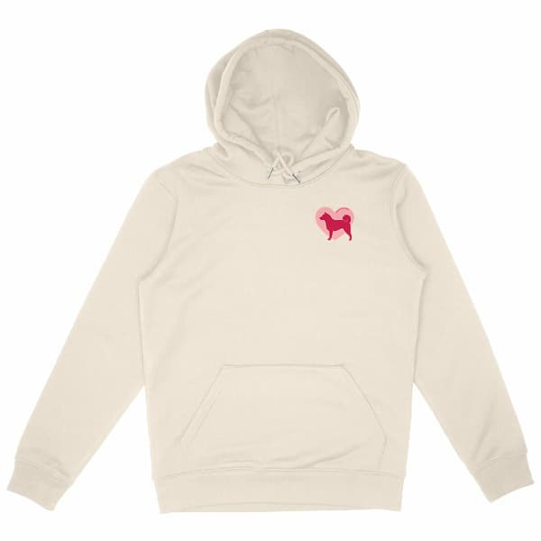 Image du produit Hoodie Cœur de Shiba Inu - Couleur personnalisable