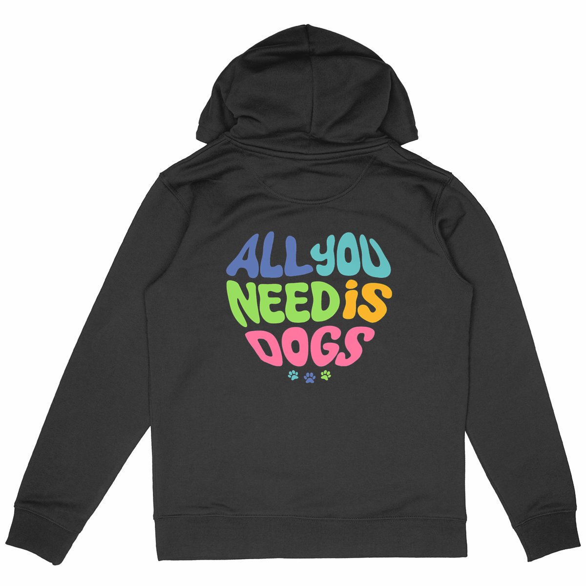 Image front Hoodie All you need is dogs