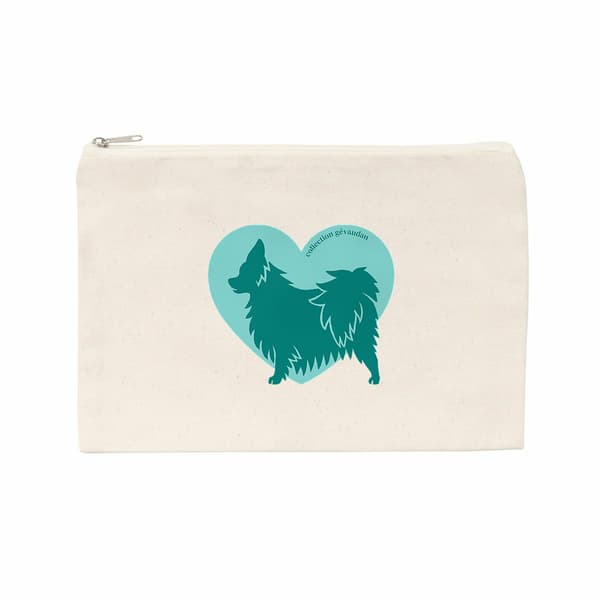 Image front Pochette Cœur de Papillon - Couleur personnalisable