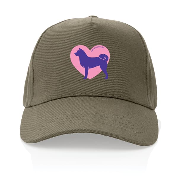 Image du produit Casquette Cœur d'Akita Inu - Couleur personnalisable