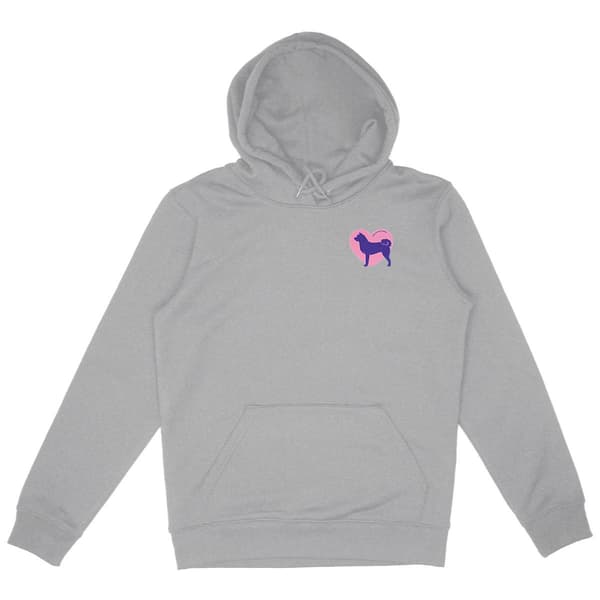 Image du produit Hoodie Cœur d'Akita Inu - Couleur personnalisable