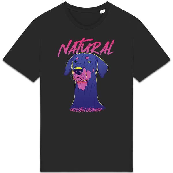 Image front T-Shirt BIO Natural Doberman