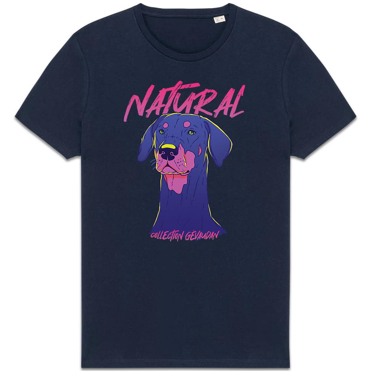 Image front T-Shirt BIO Natural Dobermann