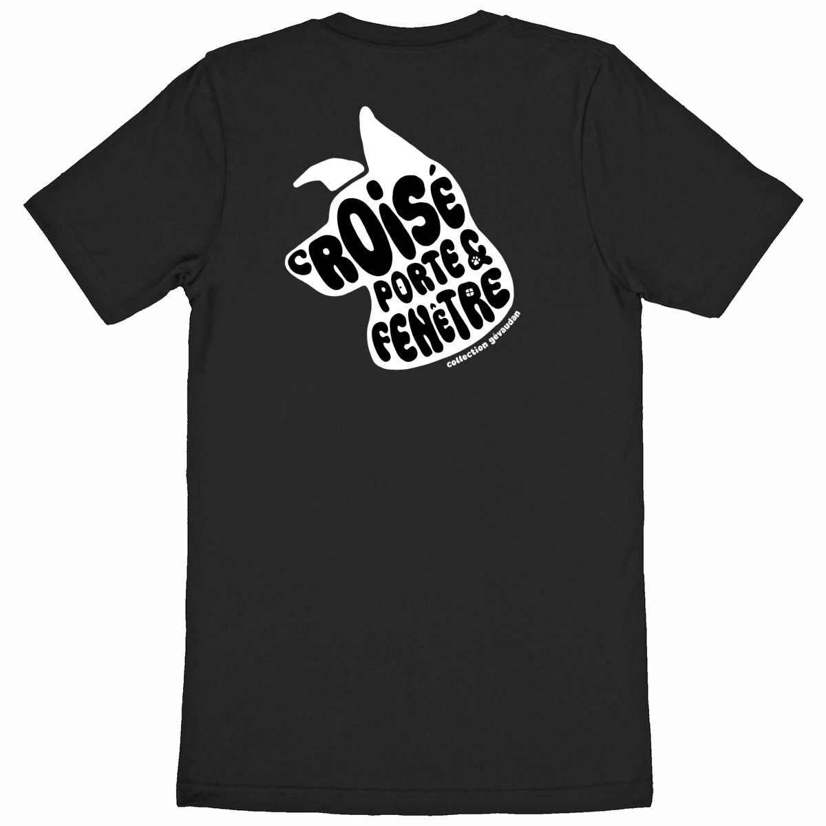 Image front T-Shirt BIO Croisé Porte et Fenêtre