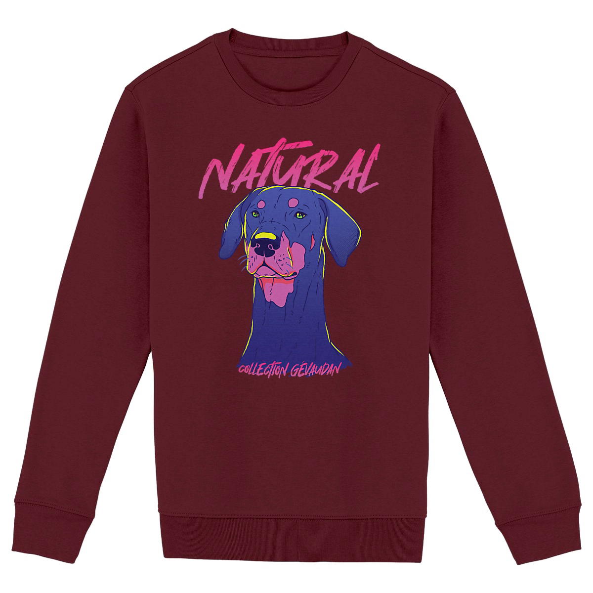Image front Sweatshirt Natural Dobermann