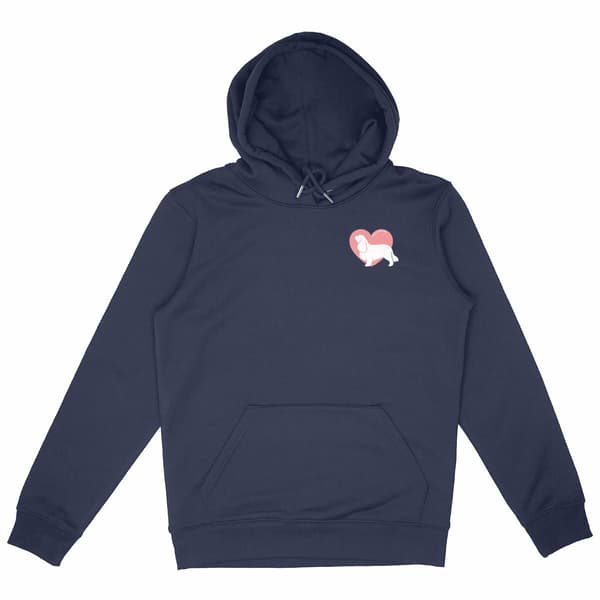 Image du produit Hoodie Cœur de Cavie - Couleur personnalisable
