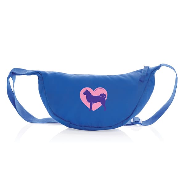 Image front Sac Banane Cœur d'Akita Inu - Couleur personnalisable