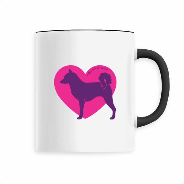 Image front Mug Cœur de Shikoku - Couleur personnalisable